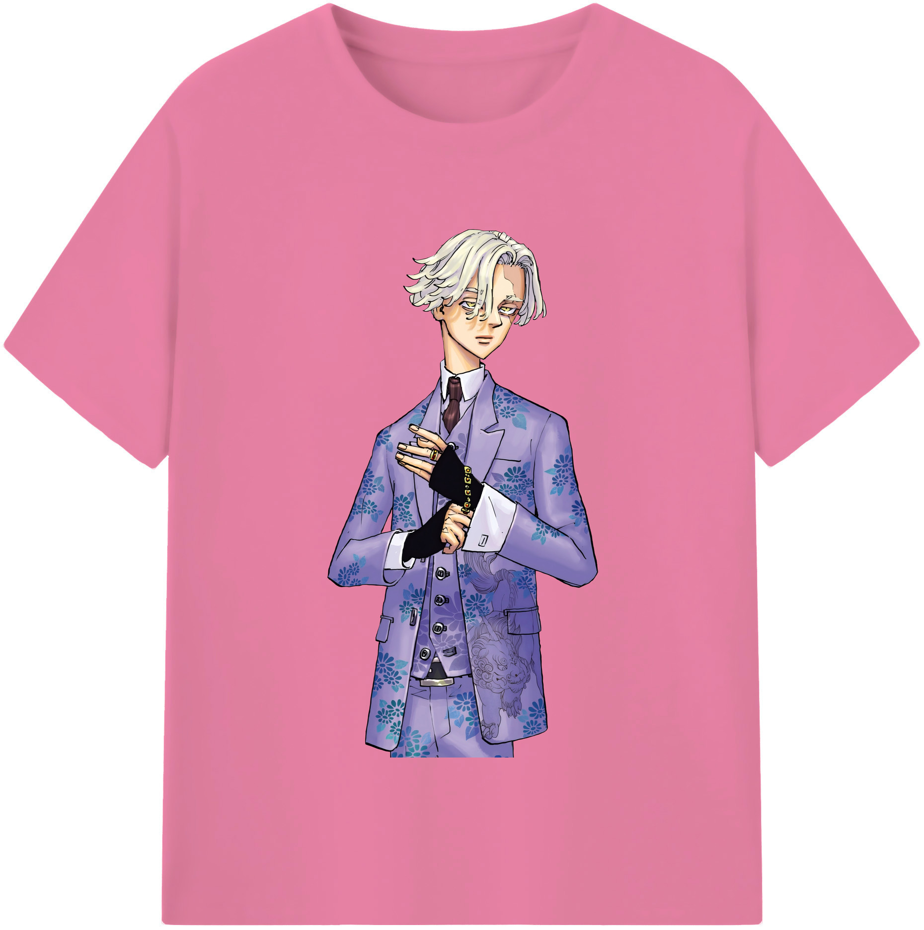 （画像用） 東京リベンジャーズ Tokyo Revengers 綿100％半袖Tシャツ（フロントプリント）
